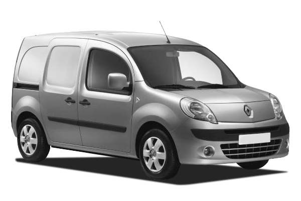 Vue latérale du fourgon RENAULT KANGOO II - 2008 – modèle utilitaire aménageable